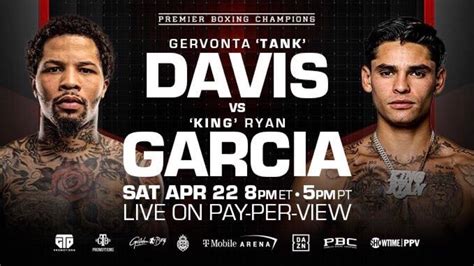 Gervonta Davis vs. Ryan Garcia fight date, start time, tickets, card ...